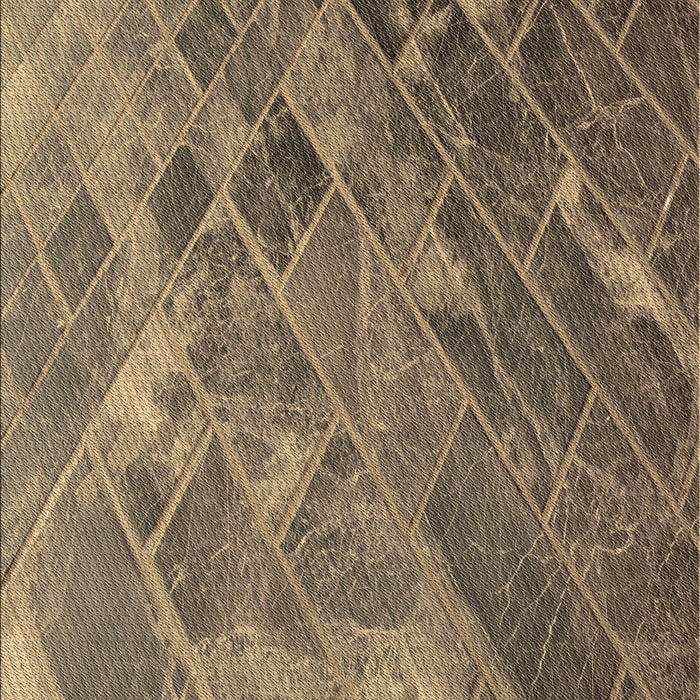 Machine Washable Transitional Coffee Brown Rug, wshpat3476brn