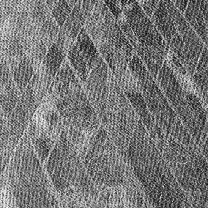 Machine Washable Transitional Gunmetal Gray Rug, wshpat3476gry