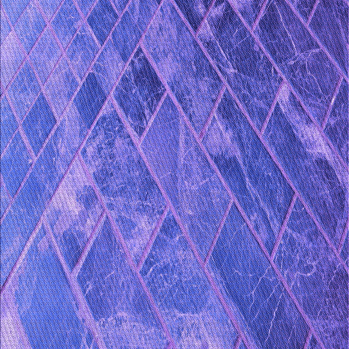 Patterned Light Slate Blue Rug, pat3476pur