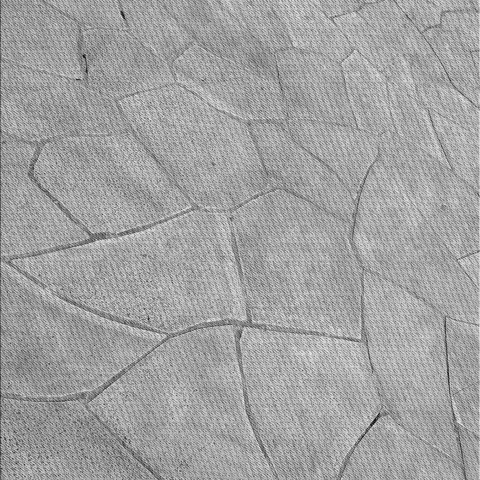 Machine Washable Transitional Gray Rug, wshpat3477gry