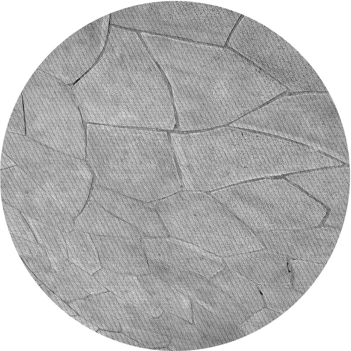 Square Patterned Gray Rug, pat3477gry