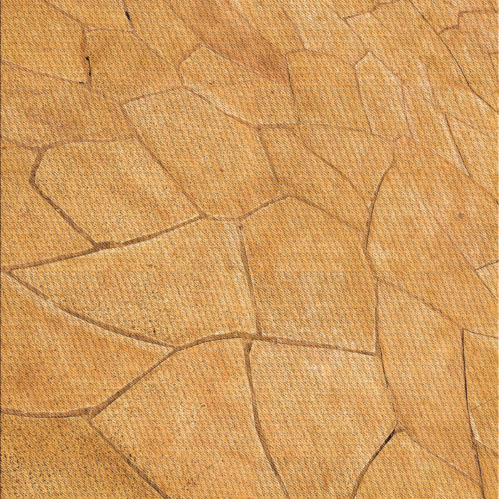 Patterned Neon Orange Rug, pat3477org