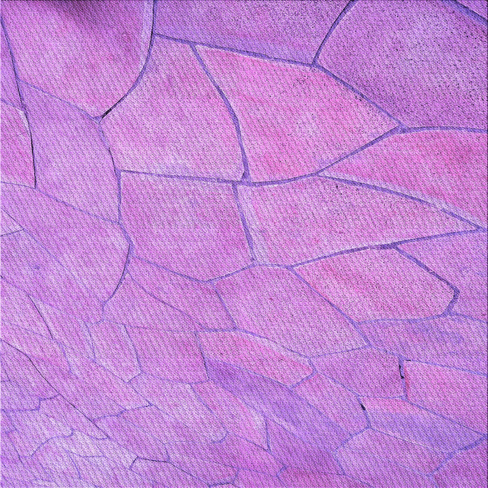 Round Patterned Violet Purple Rug, pat3477pur