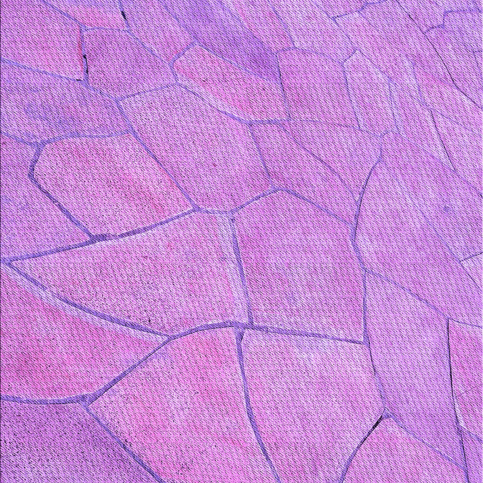 Machine Washable Transitional Violet Purple Rug, wshpat3477pur