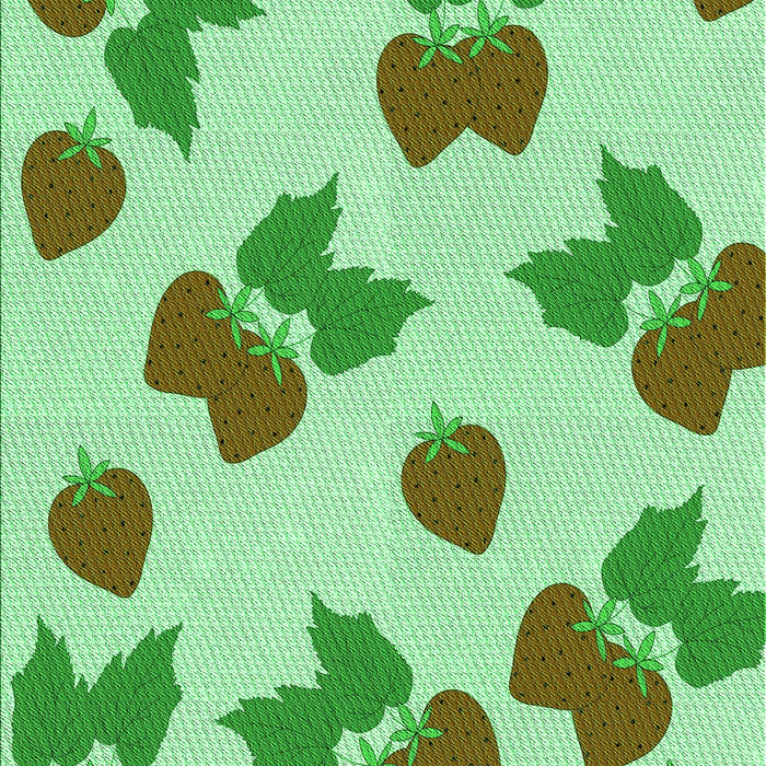 Patterned Green Rug, pat3478grn