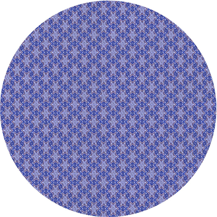 Square Machine Washable Transitional Purple Mimosa Purple Rug in a Living Room, wshpat348blu