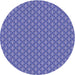 Square Machine Washable Transitional Purple Mimosa Purple Rug in a Living Room, wshpat348blu