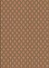 Patterned Brown Red Rug, pat348brn