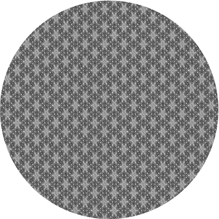 Square Machine Washable Transitional Dark Gray Rug in a Living Room, wshpat348gry