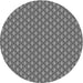 Square Patterned Dark Gray Rug, pat348gry