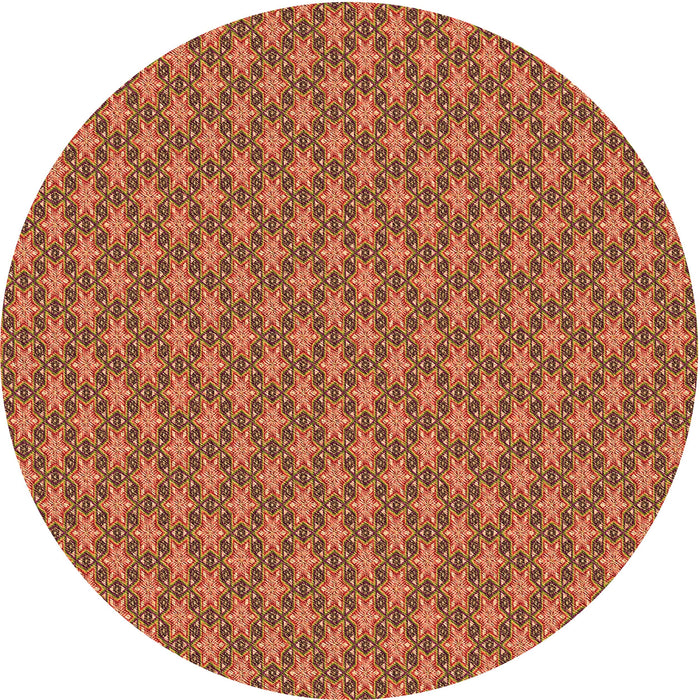 Square Machine Washable Transitional Orange Gold Rug in a Living Room, wshpat348org