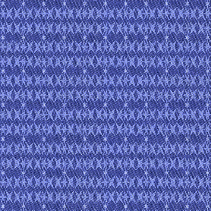 Round Patterned Sky Blue Rug, pat3480blu