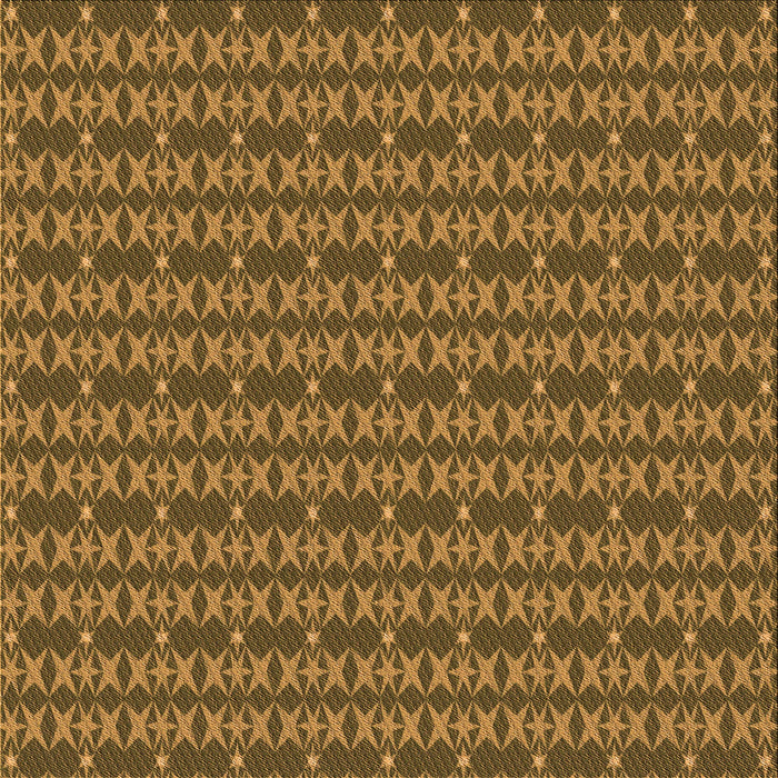 Round Patterned Dark Bronze Brown Rug, pat3480org