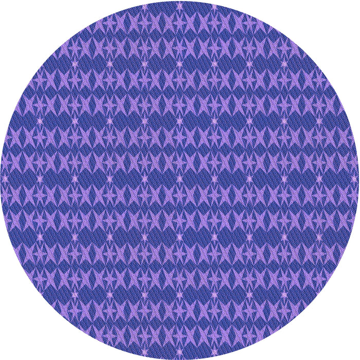 Square Machine Washable Transitional Purple Rug in a Living Room, wshpat3480pur