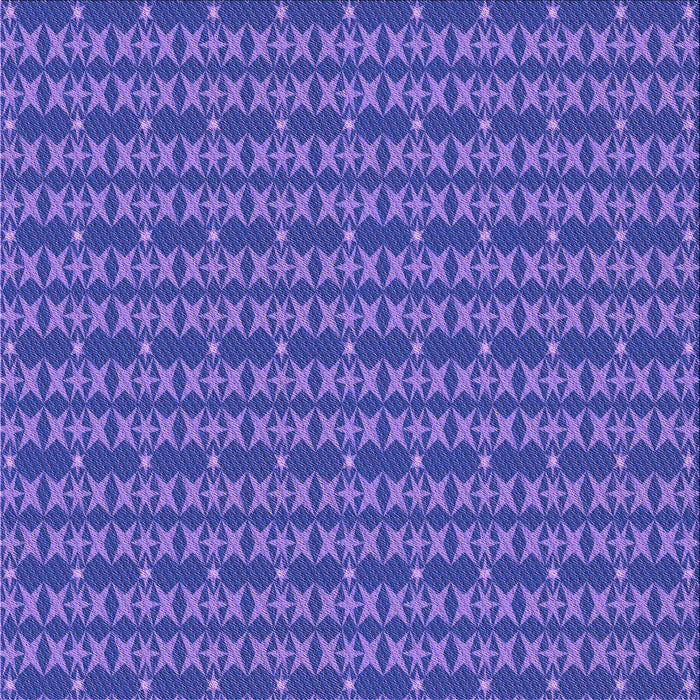 Round Patterned Purple Rug, pat3480pur