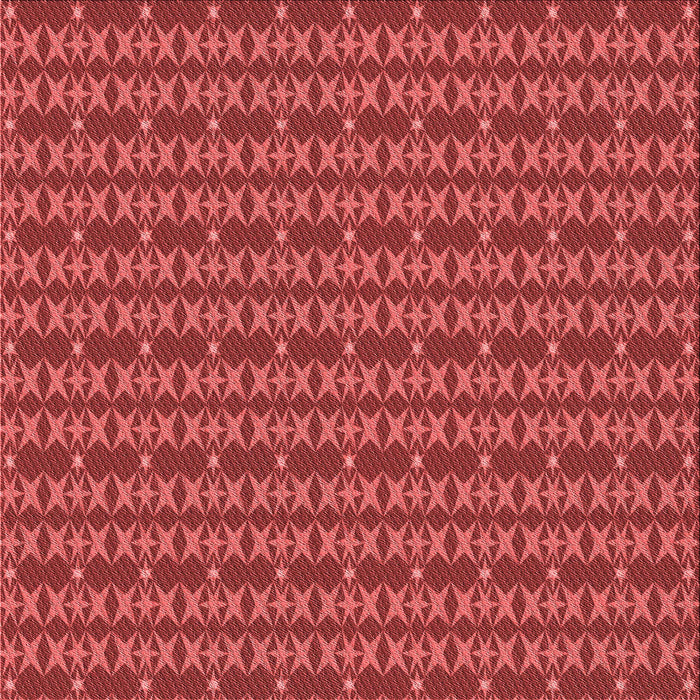 Round Patterned Red Rug, pat3480rd