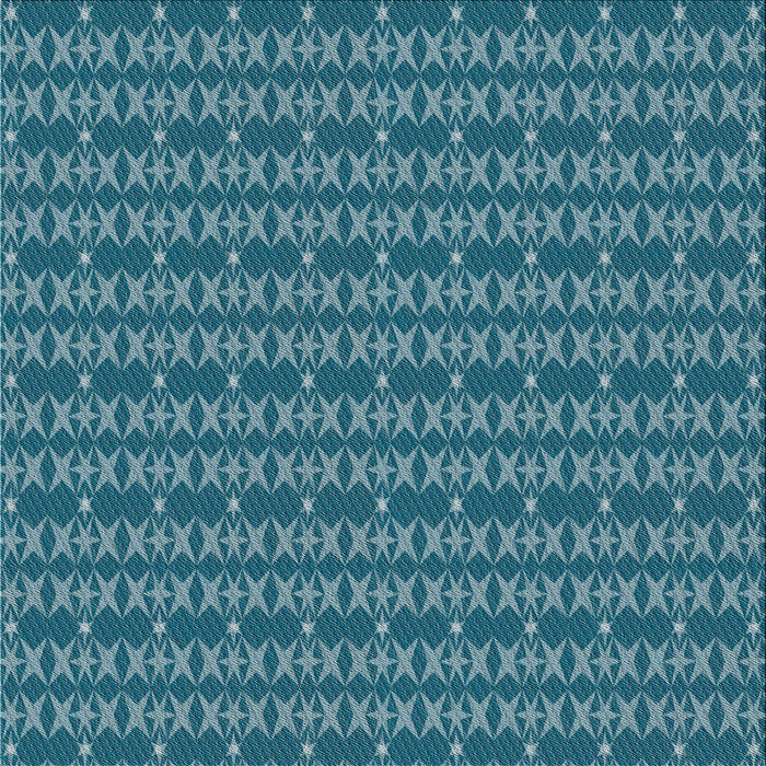 Sideview of Machine Washable Transitional Teal Green Rug, wshpat3480