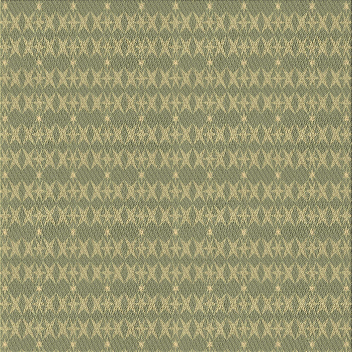 Round Patterned Avocado Green Rug, pat3481brn