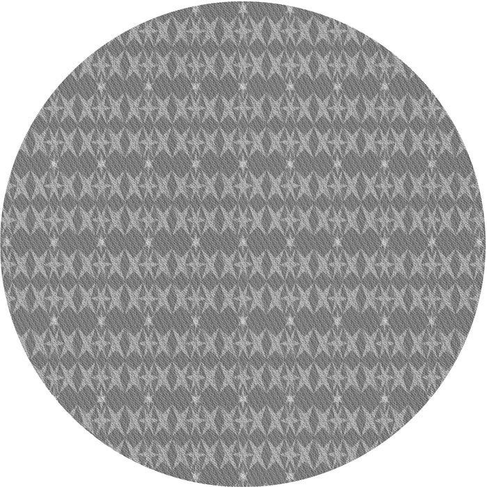 Square Machine Washable Transitional Dark Gray Rug in a Living Room, wshpat3481gry