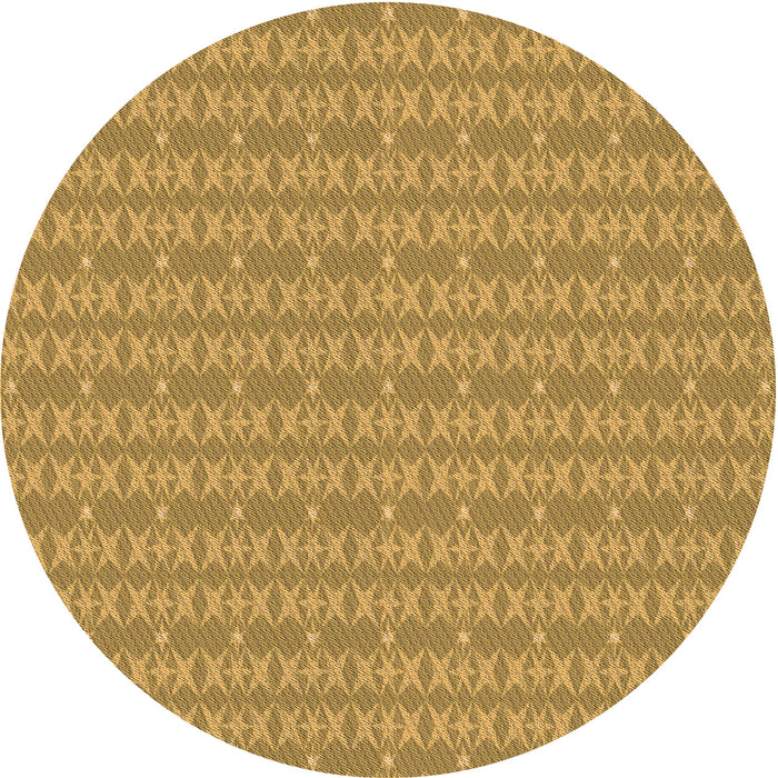 Square Machine Washable Transitional Dark Bisque Brown Rug in a Living Room, wshpat3481org