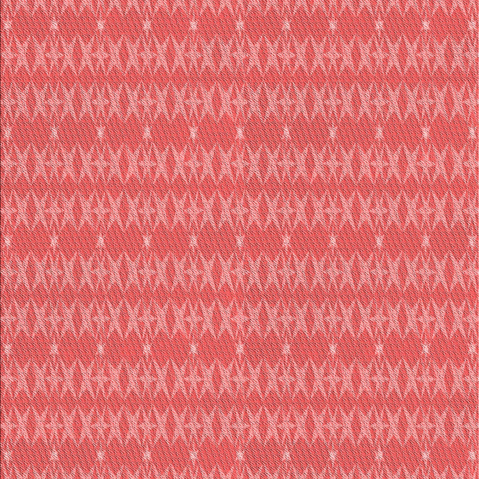 Machine Washable Transitional Red Rug, wshpat3481rd