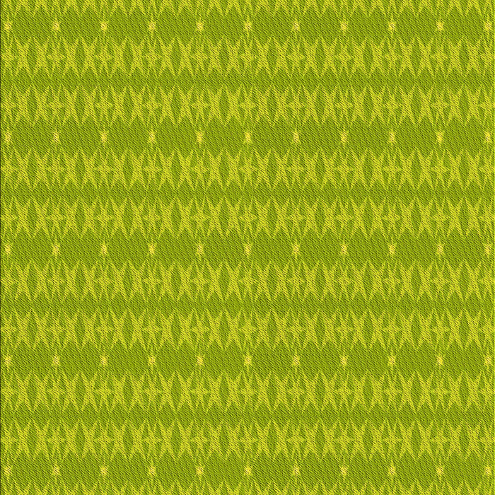 Patterned Neon Yellow Green Rug, pat3481yw