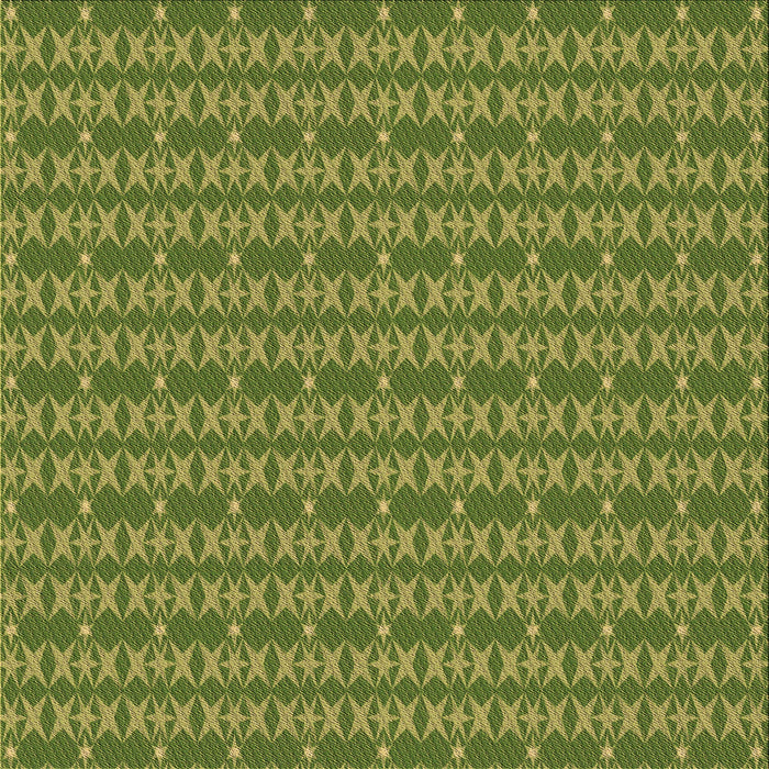 Round Machine Washable Transitional Pistachio Green Rug, wshpat3482brn