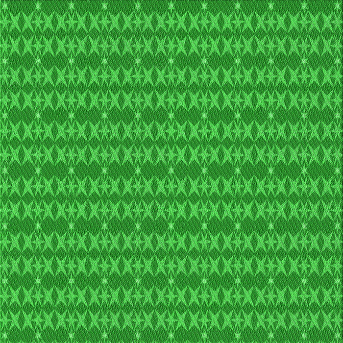 Round Patterned Lime Green Rug, pat3482grn