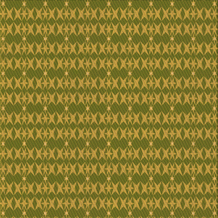 Round Patterned Oak Brown Rug, pat3482org