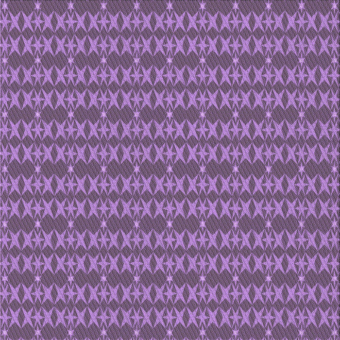 Round Machine Washable Transitional Purple Rug, wshpat3482pur