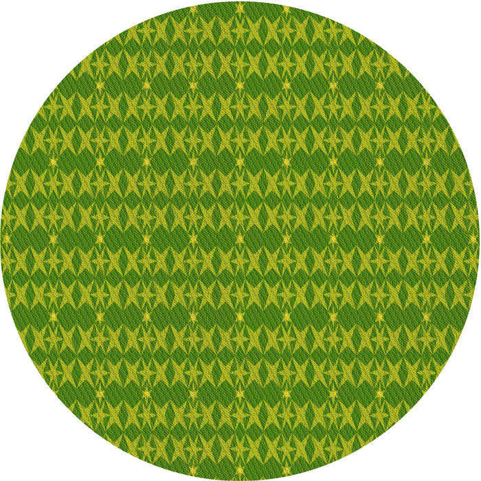 Square Machine Washable Transitional Pistachio Green Rug in a Living Room, wshpat3482yw