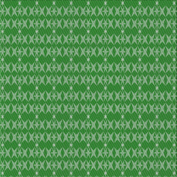 Square Patterned Green Novelty Rug, pat3482