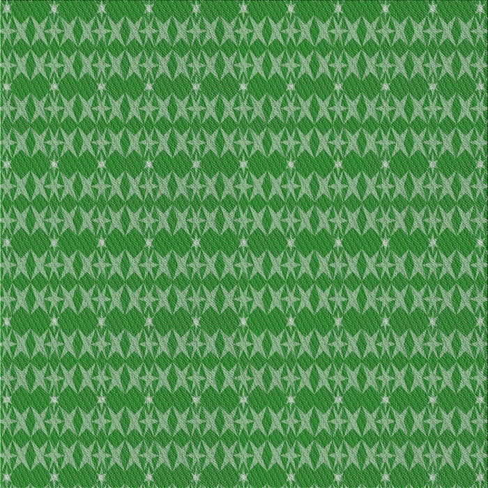 Square Patterned Green Novelty Rug, pat3482