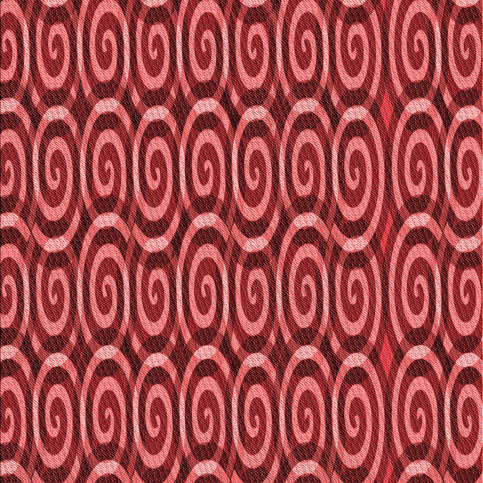 Patterned Red Rug, pat3483rd