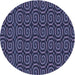 Square Patterned Slate Blue Rug, pat3484blu