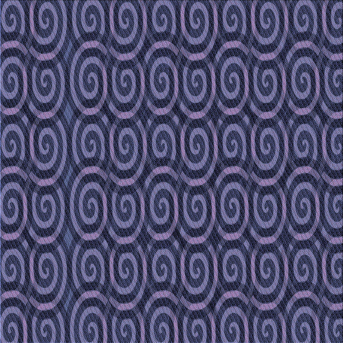 Round Machine Washable Transitional Slate Blue Rug, wshpat3484blu