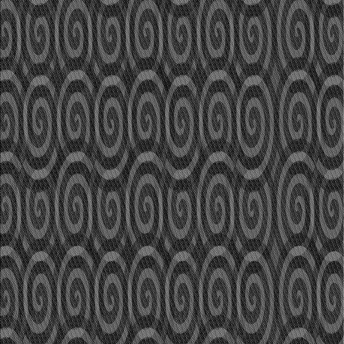 Machine Washable Transitional Charcoal Black Rug, wshpat3484gry