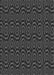 Patterned Charcoal Black Rug, pat3484gry