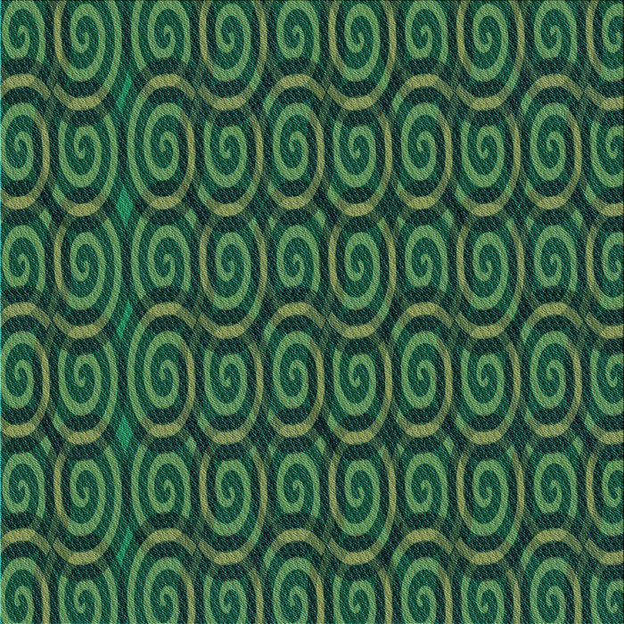 Round Machine Washable Transitional Deep Teal Green Rug, wshpat3484lblu