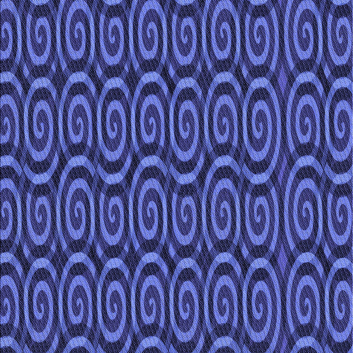 Patterned Denim Dark Blue Rug, pat3485blu