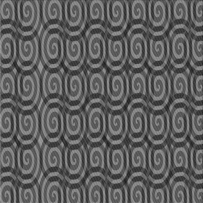 Round Machine Washable Transitional Gray Rug, wshpat3485gry