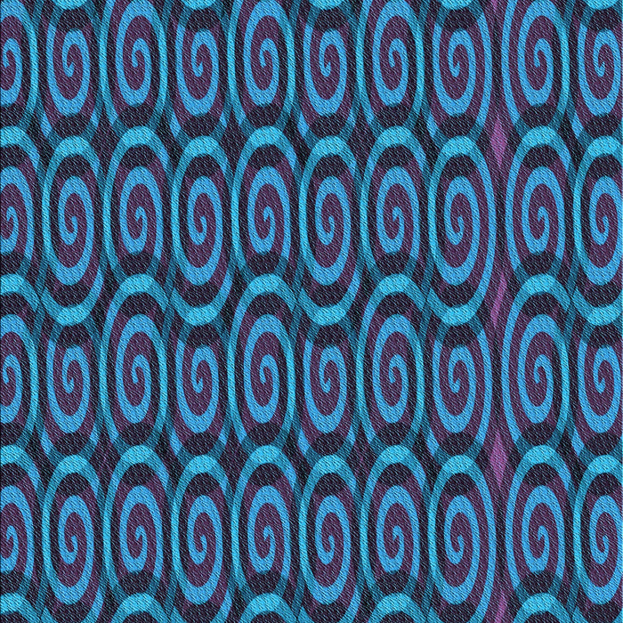 Patterned Deep Sky Blue Rug, pat3485lblu