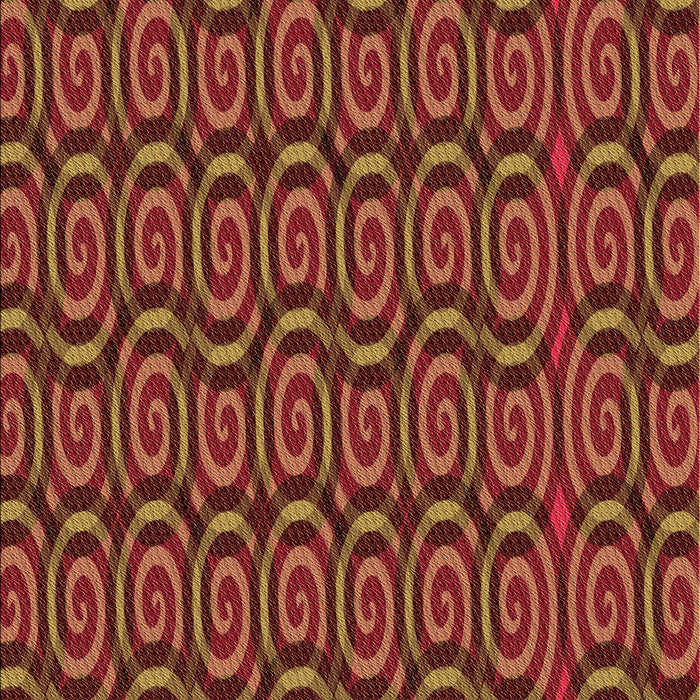 Patterned Cranberry Red Rug, pat3485org