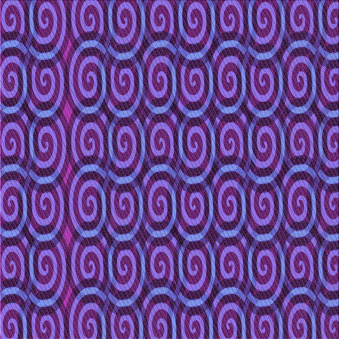 Round Machine Washable Transitional Purple Rug, wshpat3485pur