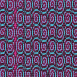 Square Patterned Light Purple Blue Novelty Rug, pat3485