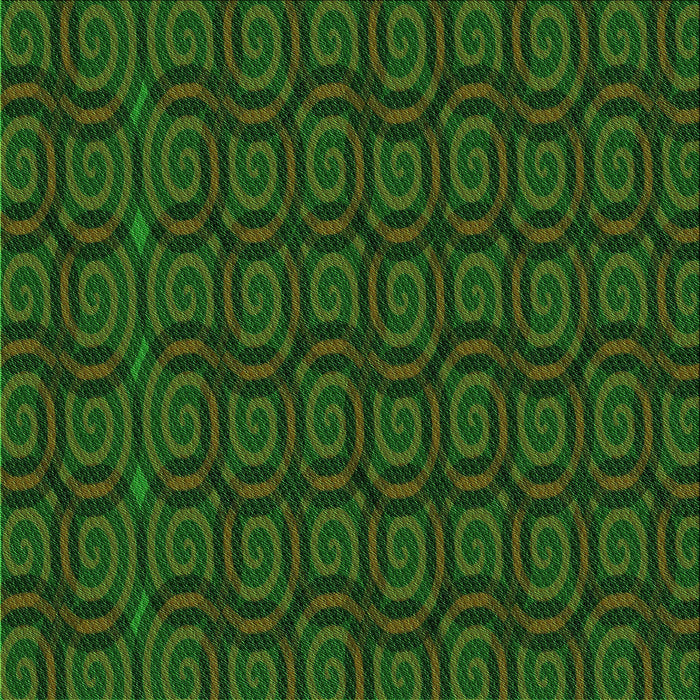 Round Machine Washable Transitional Dark Forest Green Rug, wshpat3486grn