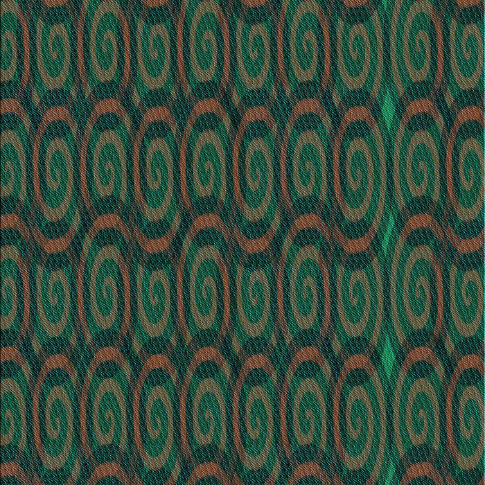 Machine Washable Transitional Dark Forest Green Rug, wshpat3486lblu