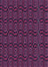 Patterned Medium Violet Red Pink Rug, pat3486pur
