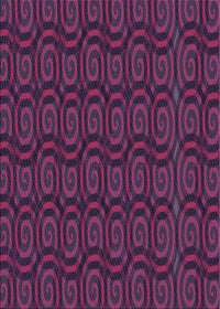 Machine Washable Transitional Medium Violet Red Pink Rug, wshpat3486pur