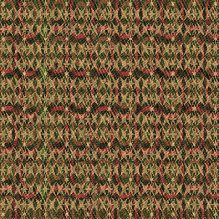 Round Machine Washable Transitional Bakers Brown Rug, wshpat3487brn